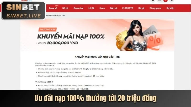 Hoàn trả Đặc biệt cho Thành viên Mới